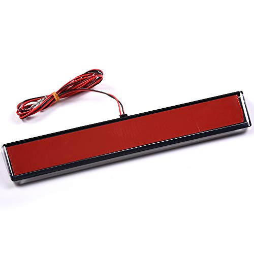 LED Brake Light for Truck Caps - Smoke Lens, Black Housing