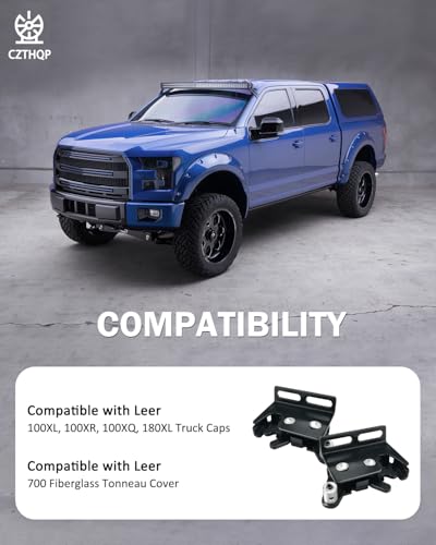 Leer 100XL/XR/XQ 180XL Truck Cap Rotary Latches, 83515 Driver/83514 Passenger (2 PCS)