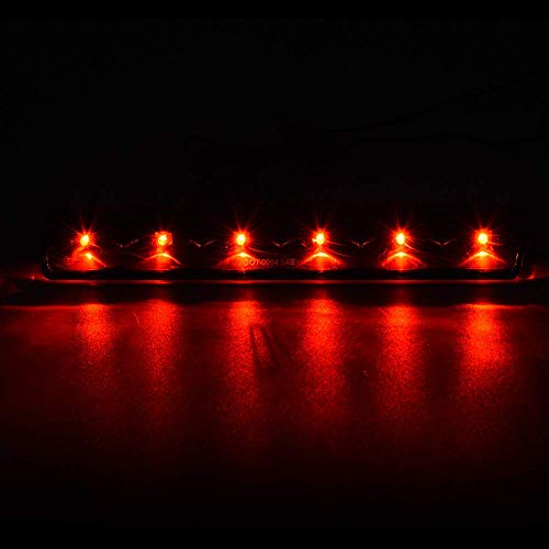 Clear Lens Black Housing for LED 3rd Brake Light Truck Caps